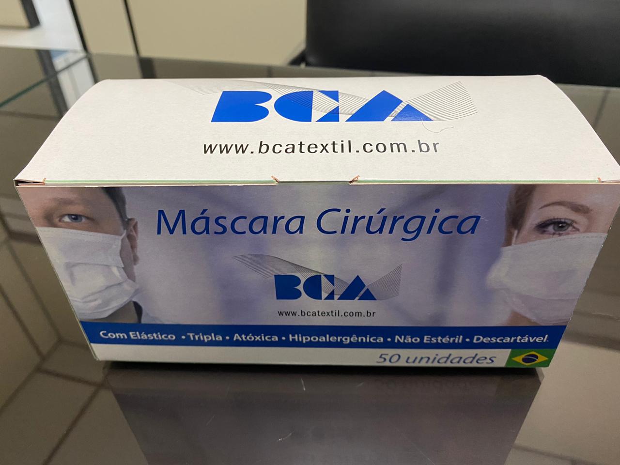 Quartzo BCA Máscara Descartável 1